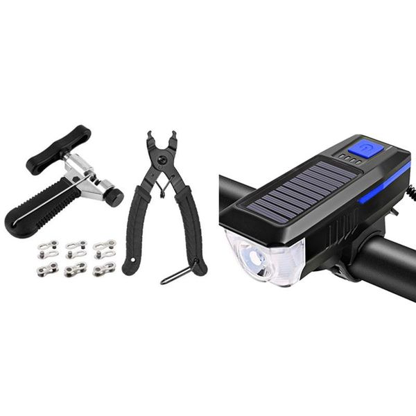bike lights 1pcs link plier+chain breaker splitter+ bicycle missing & solar horn lamp usb charging
bike lights 1pcs link plier+chain breaker splitter+ bicycle missing & solar horn lamp usb charging