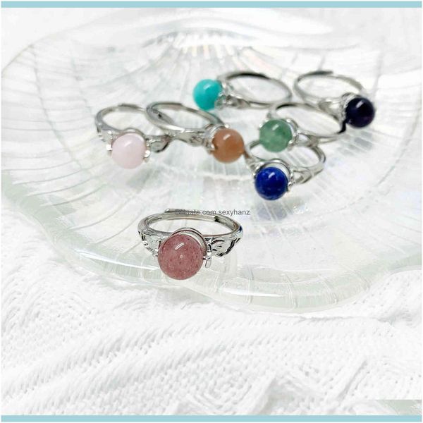 cluster jewelrymomiji fashion rings healing natural stone amethysts agates pink quartz womenparty wedding rotatable wholesale drop delivery, Golden;silver
cluster jewelrymomiji fashion rings healing natural stone amethysts agates pink quartz womenparty wedding rotatable wholesale drop delivery, Golden;silver