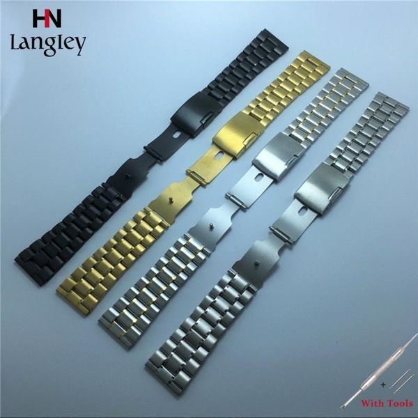 watch bands stainless steel wristband for men women watchband 14mm 16mm 18mm 19mm 20mm 21mm 22mm 24mm 26mm watches accessories, Black;brown 
watch bands stainless steel wristband for men women watchband 14mm 16mm 18mm 19mm 20mm 21mm 22mm 24mm 26mm watches accessories, Black;brown