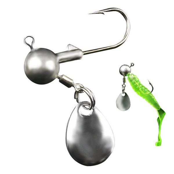 5pcs/bag fishing round shape ball jig head hook 2g 4g high carbon steel hooks jighead weight with rotation ring spoons
5pcs/bag fishing round shape ball jig head hook 2g 4g high carbon steel hooks jighead weight with rotation ring spoons