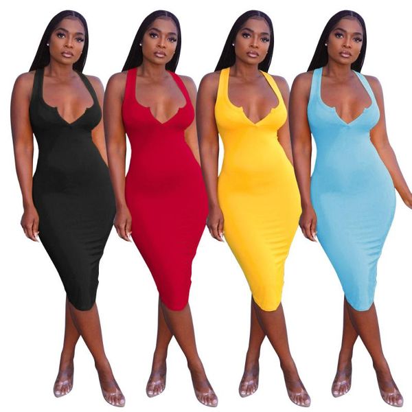 casual dresses women dress halter backless solid color streetwear party night clubwear summer clothes for, Black;gray
casual dresses women dress halter backless solid color streetwear party night clubwear summer clothes for, Black;gray