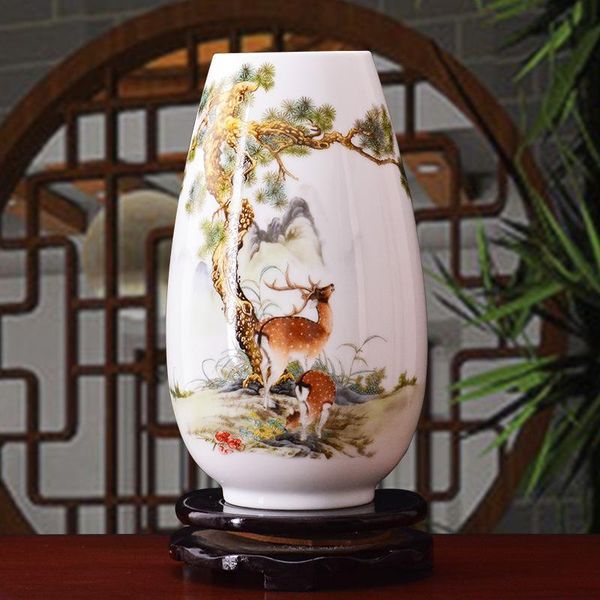vases jingdezhen pottery flower vase arrangement modern chinese living room arranging tv cabinet decoration
vases jingdezhen pottery flower vase arrangement modern chinese living room arranging tv cabinet decoration