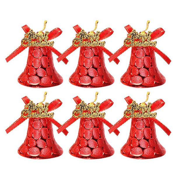 decorative objects & figurines fashion 6pcs plastic christmas bell for tree string home decoration pendant holiday hanging ornament accessor
decorative objects & figurines fashion 6pcs plastic christmas bell for tree string home decoration pendant holiday hanging ornament accessor
