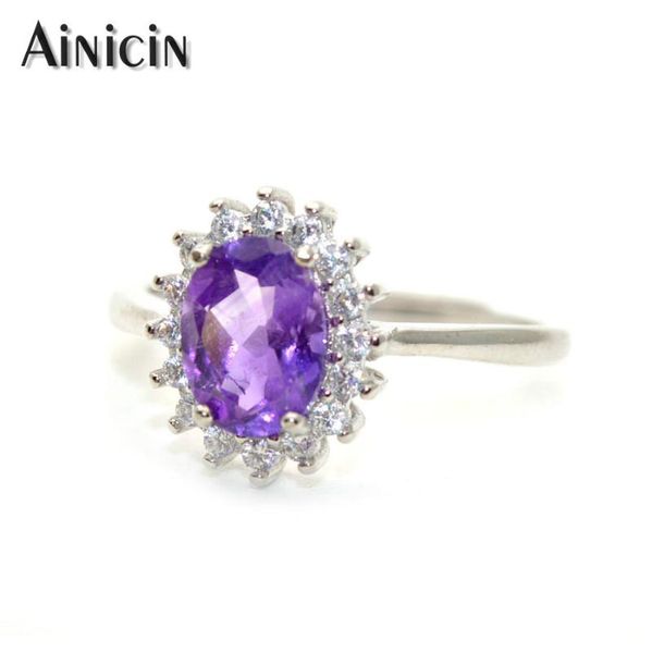 cluster rings genuine natural amethyst fine cutting white cz setting adjustable wedding ring purple stone anniversary women party jewelry, Golden;silver
cluster rings genuine natural amethyst fine cutting white cz setting adjustable wedding ring purple stone anniversary women party jewelry, Golden;silver