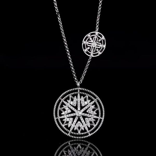 pendant necklaces snowflake necklace shiny zircon adjustable women's simple and delicate valentine's day wedding jewelry zk40, Silver
pendant necklaces snowflake necklace shiny zircon adjustable women's simple and delicate valentine's day wedding jewelry zk40, Silver
