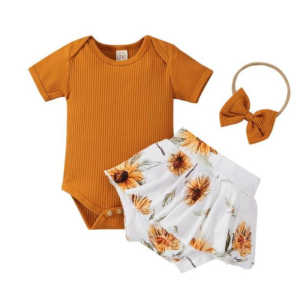 clothing sets infant born baby girls 3pcs clothes set short sleeve ribbed bodysuits ruffled floral shorts headband summer outfits, White
clothing sets infant born baby girls 3pcs clothes set short sleeve ribbed bodysuits ruffled floral shorts headband summer outfits, White