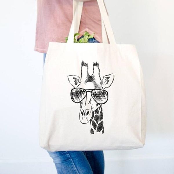 shopping bags giraffe cute graphic women fashion tote canvas bag travel cosmetic handbag with zipper grocery
shopping bags giraffe cute graphic women fashion tote canvas bag travel cosmetic handbag with zipper grocery