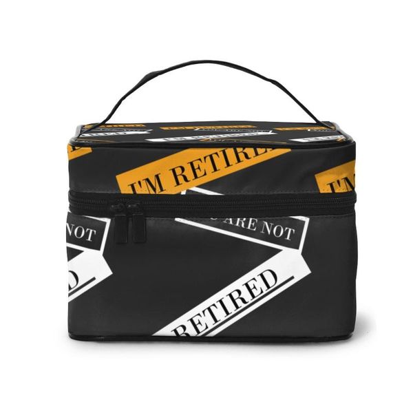 women cosmetic bag makeup case i'm retired you are not retirement gift make up storage pouch toiletry beauty wash bag
women cosmetic bag makeup case i'm retired you are not retirement gift make up storage pouch toiletry beauty wash bag