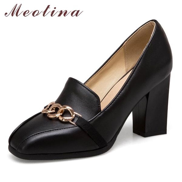 dress shoes meotina high heels women pumps chain chunky work fashion square toe office lady 2021 spring plus size 46, Black
dress shoes meotina high heels women pumps chain chunky work fashion square toe office lady 2021 spring plus size 46, Black