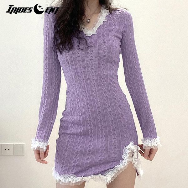 casual dresses autumn cute sweet lace dress long sleeve knitted women fashion elegant office lady street female mini, Black;gray
casual dresses autumn cute sweet lace dress long sleeve knitted women fashion elegant office lady street female mini, Black;gray