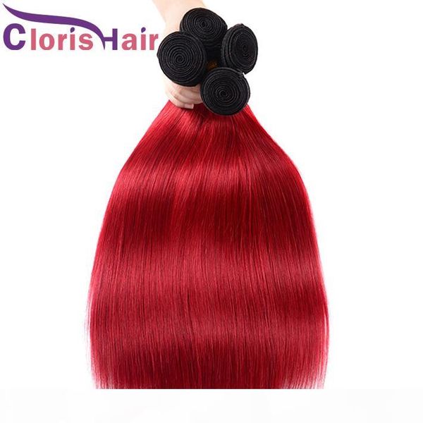 colored 1b red human hair extensions silky straight malaysian virgin ombre weaves two tone red ombre bundles deals 3pcs, Black
colored 1b red human hair extensions silky straight malaysian virgin ombre weaves two tone red ombre bundles deals 3pcs, Black