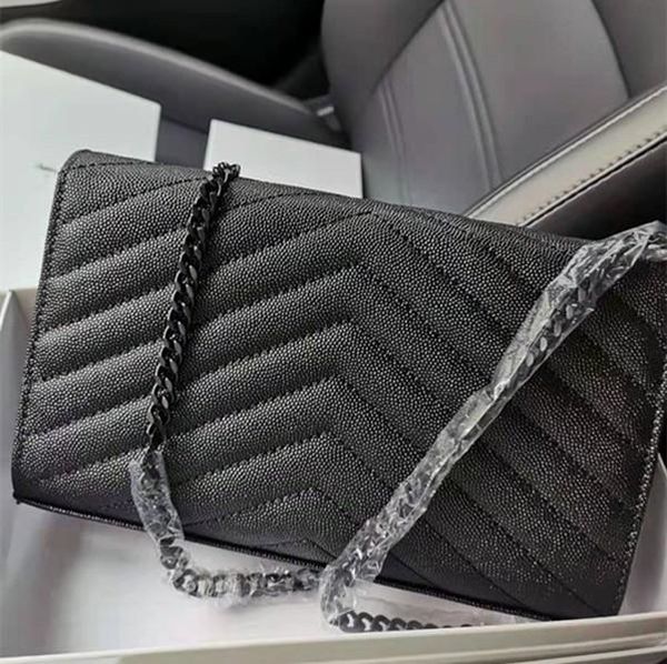 genuine leather chain purse fashion clutch lady single shoulder bag grain cowhide lambskin handbag big brand card holder purses envelope wal
genuine leather chain purse fashion clutch lady single shoulder bag grain cowhide lambskin handbag big brand card holder purses envelope wal
