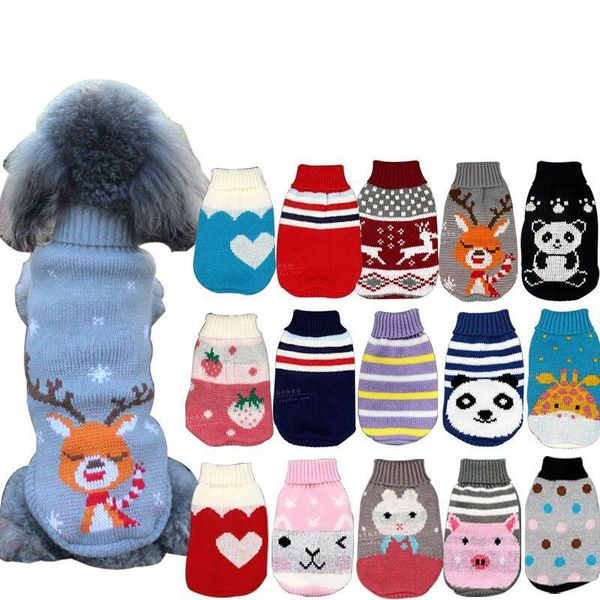 dog apparel warm clothes for small medium dogs fashion autumn winter wool sweater pet clothing animal pattern fiber costume xs-xxxl
dog apparel warm clothes for small medium dogs fashion autumn winter wool sweater pet clothing animal pattern fiber costume xs-xxxl