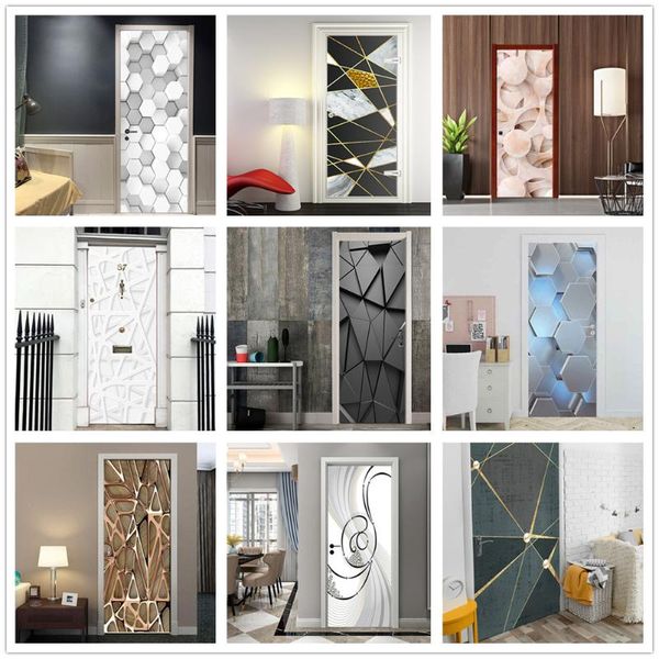 window stickers diy wall pvc wallpaper 3d door black and white golden geometric polygonal metallic sense home decor mural
window stickers diy wall pvc wallpaper 3d door black and white golden geometric polygonal metallic sense home decor mural