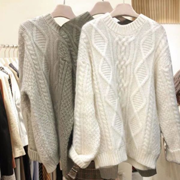 women's sweaters autumn and winter korean style female mesh oversize pullover solid sweater fashion plain blouses 3fhv, White;black
women's sweaters autumn and winter korean style female mesh oversize pullover solid sweater fashion plain blouses 3fhv, White;black