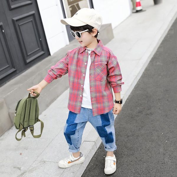 shirts baby boys shirt cotton 2-9 years old printed letter spring and autumn korean plaid long sleeve, White;black
shirts baby boys shirt cotton 2-9 years old printed letter spring and autumn korean plaid long sleeve, White;black