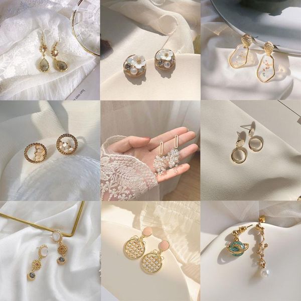 dangle & chandelier fashion s925 earrings round heart drop korean for women girls gold earring wedding jewelry party gift female, Silver
dangle & chandelier fashion s925 earrings round heart drop korean for women girls gold earring wedding jewelry party gift female, Silver
