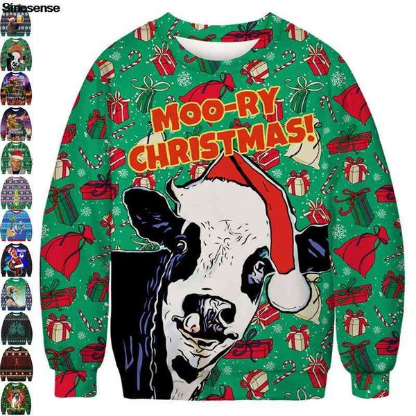cow ugly christmas sweater xmas jumpers men women outrageous funny embellished tacky holiday pullovers crewneck sweatshirt, Black
cow ugly christmas sweater xmas jumpers men women outrageous funny embellished tacky holiday pullovers crewneck sweatshirt, Black