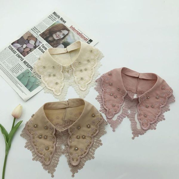 bow ties women neckwear tie rhinestone embroidery lace flower neckline fake collar detachable false removable lapel blouse, Black;gray
bow ties women neckwear tie rhinestone embroidery lace flower neckline fake collar detachable false removable lapel blouse, Black;gray