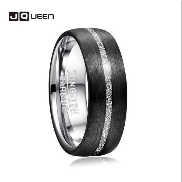 wedding rings jqueen 8mm men's tungsten carbide ring inlaid carbon fiber + imitation vermiculite steel band, Slivery;golden
wedding rings jqueen 8mm men's tungsten carbide ring inlaid carbon fiber + imitation vermiculite steel band, Slivery;golden