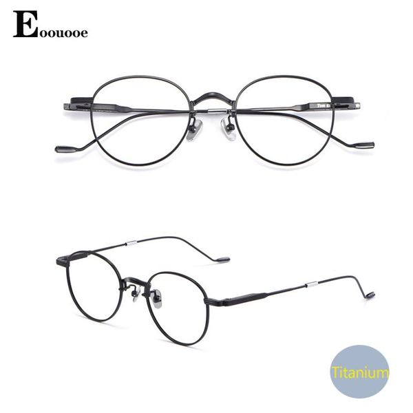 fashion sunglasses frames retro round frame men pure titanium women optical glasses oculos eyewear gafas opticas goggles, Black
fashion sunglasses frames retro round frame men pure titanium women optical glasses oculos eyewear gafas opticas goggles, Black