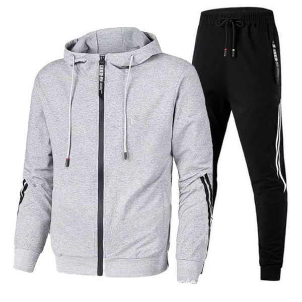 jogging clothing men casual sets jogger tracksuit zipper hoodies+pants 2pc men's sportswear sport suit oversized, Black;red
jogging clothing men casual sets jogger tracksuit zipper hoodies+pants 2pc men's sportswear sport suit oversized, Black;red
