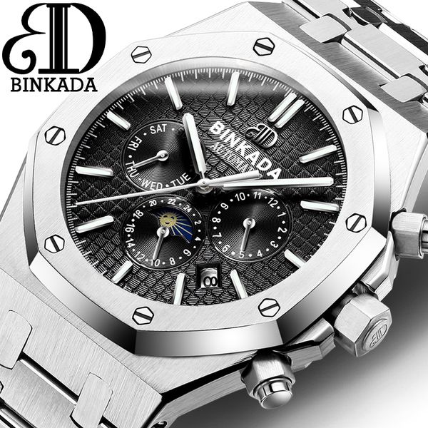 binkada sports watches men luxury automatic blue man skeleton tourbillon waterproof mechanical watch relogio, Slivery;brown
binkada sports watches men luxury automatic blue man skeleton tourbillon waterproof mechanical watch relogio, Slivery;brown