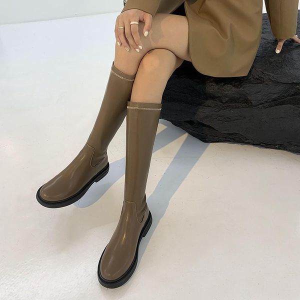 boots rock shoes woman lady winter footwear luxury designer round toe zipper boots-women flat heel rubber autumn 2021 fashion an, Black
boots rock shoes woman lady winter footwear luxury designer round toe zipper boots-women flat heel rubber autumn 2021 fashion an, Black