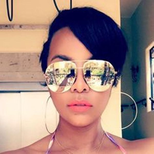 pixie cut natural color human hair machine wigs for black women with medium size side wigcap bangs side part little lace front wig, Black;brown
pixie cut natural color human hair machine wigs for black women with medium size side wigcap bangs side part little lace front wig, Black;brown