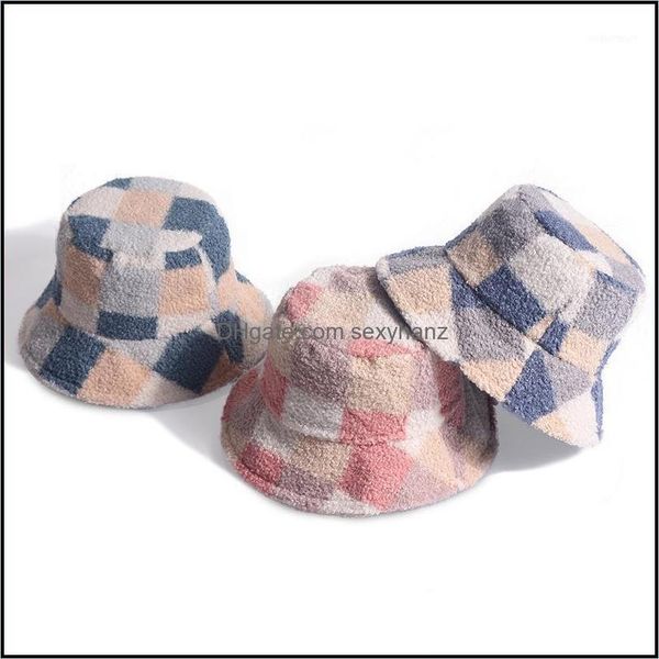 wide brim hats, scarves & gloves aessories outdoor fashion panama fishing caps faux fur check plaid bucket hats bob chapeau femme winter gor, Blue;gray
wide brim hats, scarves & gloves aessories outdoor fashion panama fishing caps faux fur check plaid bucket hats bob chapeau femme winter gor, Blue;gray
