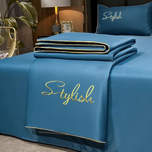 bedding sets 4pcs washed silk quilt embroidered summer air-conditioning comforter luxury bedroom set
bedding sets 4pcs washed silk quilt embroidered summer air-conditioning comforter luxury bedroom set