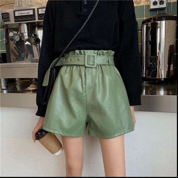pu leather wide legged shorts slashes women pu shorts women 2021 elastic high waist short faux leather shorts bottoms k65, White;black
pu leather wide legged shorts slashes women pu shorts women 2021 elastic high waist short faux leather shorts bottoms k65, White;black