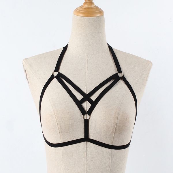 3pieces/lot women hollow out bra elastic halter cage bra solid temptation cross bandage soft comfortable underwear lenceria, Red;black
3pieces/lot women hollow out bra elastic halter cage bra solid temptation cross bandage soft comfortable underwear lenceria, Red;black