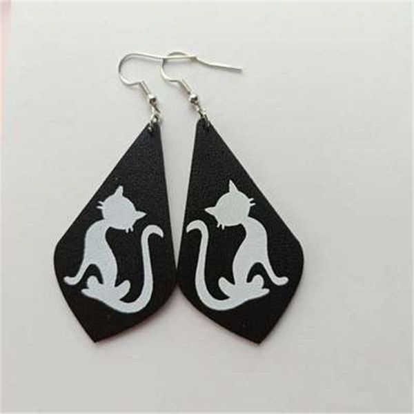 dangle & chandelier halloween pu earrings black white geometric cat skeleton skull cobweb witch earring jewelry gift 75mm x 30mm, 1 pair, Silver
dangle & chandelier halloween pu earrings black white geometric cat skeleton skull cobweb witch earring jewelry gift 75mm x 30mm, 1 pair, Silver