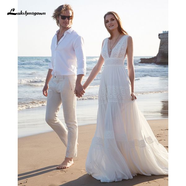 new vestidos wedding 2021 v-neck floor length chiffon a-line lace bridal gowns vestido de novia open back 0g11, White
new vestidos wedding 2021 v-neck floor length chiffon a-line lace bridal gowns vestido de novia open back 0g11, White