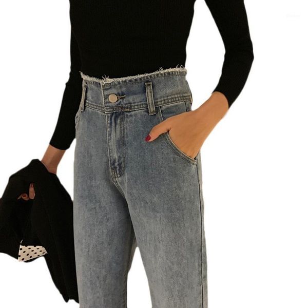 jeans woman 2019 new summer thin section loose retro slim long high waist straight wide leg jeans women female1, Blue
jeans woman 2019 new summer thin section loose retro slim long high waist straight wide leg jeans women female1, Blue