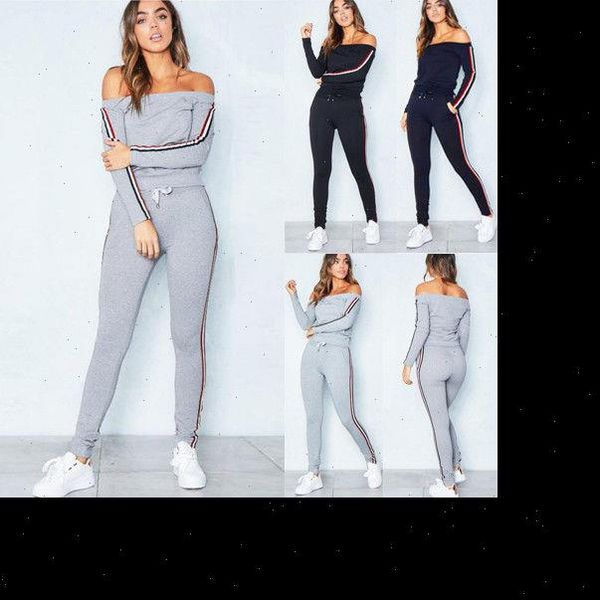 stripe 2021 new design fashion suit set women tracksuit two piece style outfit sweatshirt sport wear, Gray
stripe 2021 new design fashion suit set women tracksuit two piece style outfit sweatshirt sport wear, Gray