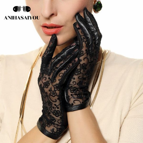 autumn leather gloves women sheepskin gloves thin non-slip drive lace sunscreen leather touch gloves - l023n 201020, Blue;gray
autumn leather gloves women sheepskin gloves thin non-slip drive lace sunscreen leather touch gloves - l023n 201020, Blue;gray