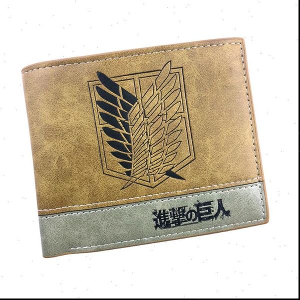 anime attack on titan wallets casual leather purse cartoon embossing logo card holder for teenager dollar price carteira wallet, Red;black
anime attack on titan wallets casual leather purse cartoon embossing logo card holder for teenager dollar price carteira wallet, Red;black