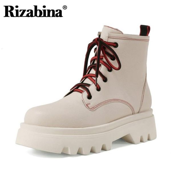 boots rizabina women ankle genuine leather thick bottom winter autumn shoes fashion cool ladies size 34-39, Black
boots rizabina women ankle genuine leather thick bottom winter autumn shoes fashion cool ladies size 34-39, Black
