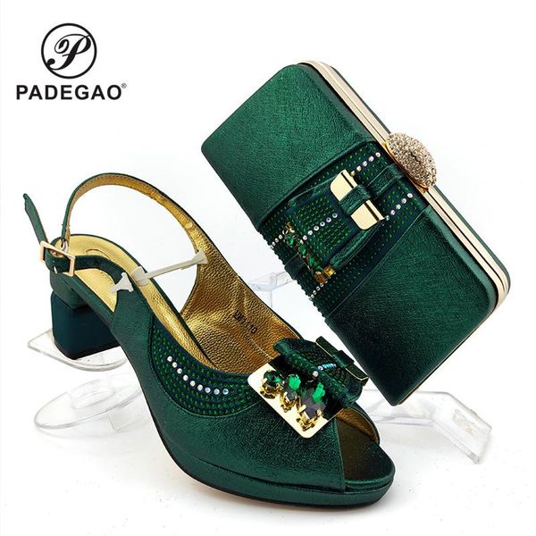 dress shoes latest summer and bag set in green color ins selling nigerian lady matching for garden party, Black
dress shoes latest summer and bag set in green color ins selling nigerian lady matching for garden party, Black