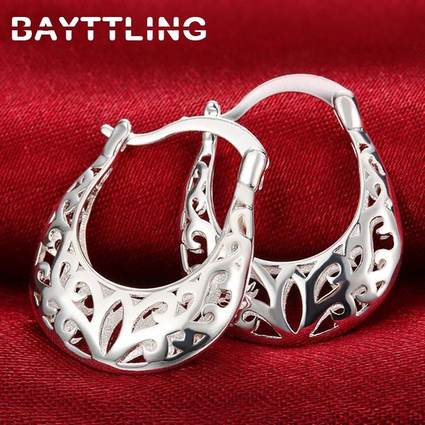 hoop & huggie bayttling 25mm 925 sterling silver exquisite luxury hollow flower round earrings for woman fashion wedding party gift jewelry, Golden;silver
hoop & huggie bayttling 25mm 925 sterling silver exquisite luxury hollow flower round earrings for woman fashion wedding party gift jewelry, Golden;silver