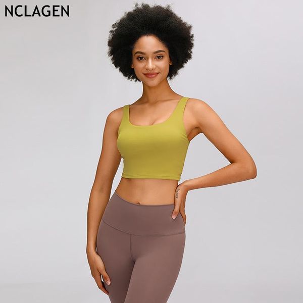 gym clothing nclagen yoga vest slim u-shaped sports bra women fitness running workout crop training halter, White;black
gym clothing nclagen yoga vest slim u-shaped sports bra women fitness running workout crop training halter, White;black