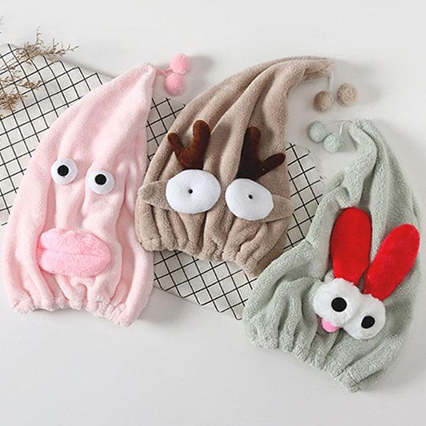 shower caps 1pcs microfiber bath towel dry hair hat quickly woman turban head wrap bathing tools coral fleece cartoon cap
shower caps 1pcs microfiber bath towel dry hair hat quickly woman turban head wrap bathing tools coral fleece cartoon cap