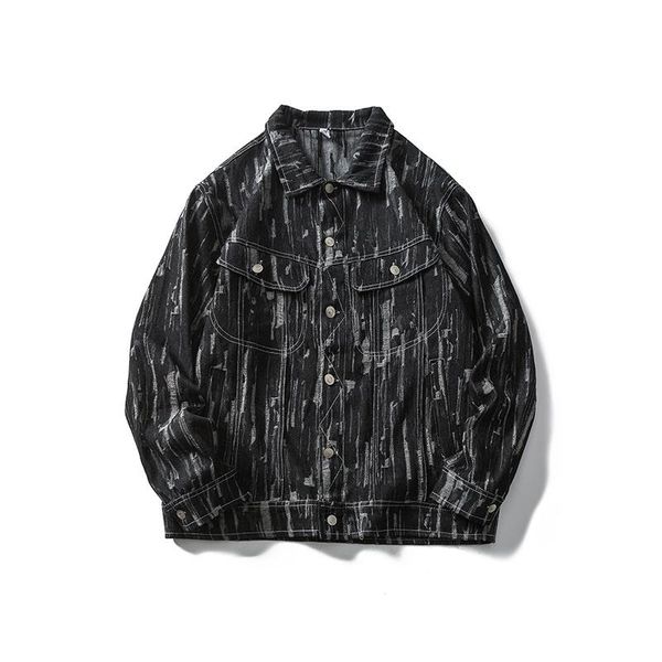 men's jackets frayed tie dye mens jeans oversize high street washed autumn windbreaker denim clothes hip hop retro couple jean coat, Black;brown
men's jackets frayed tie dye mens jeans oversize high street washed autumn windbreaker denim clothes hip hop retro couple jean coat, Black;brown