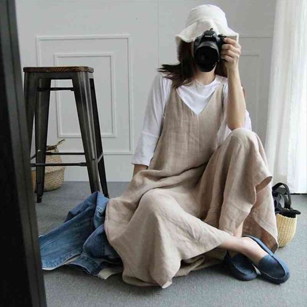 summer jumpsuits for women loose jumpsuit body women sleeveless khaki shirt romper flax ladies clothes streetwear wide leg pants, Black;white
summer jumpsuits for women loose jumpsuit body women sleeveless khaki shirt romper flax ladies clothes streetwear wide leg pants, Black;white