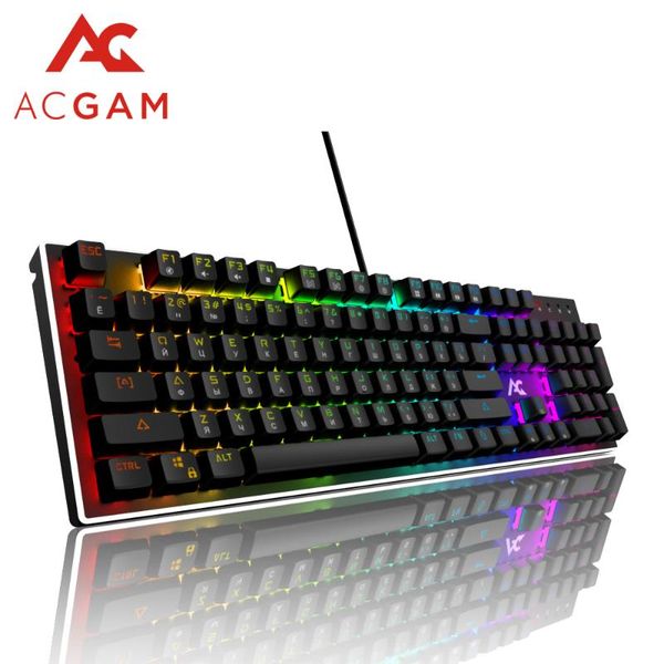 game controllers & joysticks acgam ag-109r keys gaming rgb mechanical keyboard spanish version multilingual with backlight for pc computer
game controllers & joysticks acgam ag-109r keys gaming rgb mechanical keyboard spanish version multilingual with backlight for pc computer
