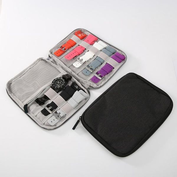 storage bags multifunction portable watch strap organizer band box bag watchband holder travel case pouch gray black
storage bags multifunction portable watch strap organizer band box bag watchband holder travel case pouch gray black