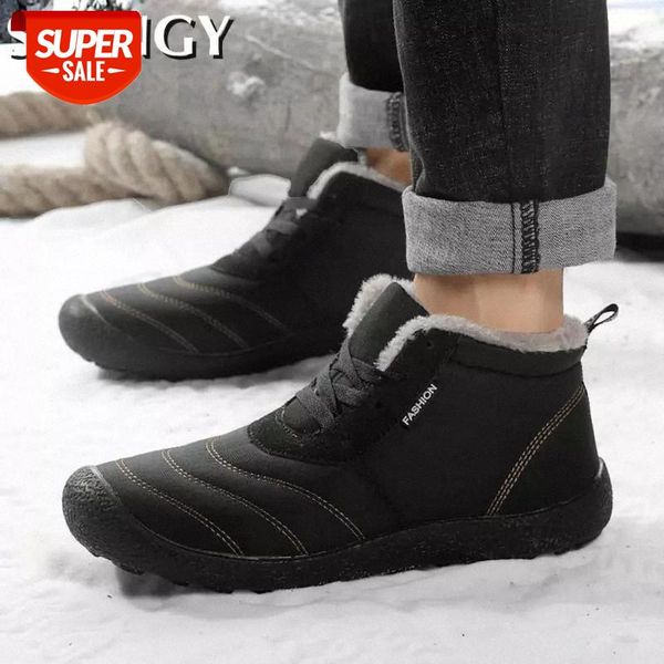 causal men shoes warm plush outdoor sports waterproof solid color lace-up mens boots cotton comfortable snow males ankle boots #u42b
causal men shoes warm plush outdoor sports waterproof solid color lace-up mens boots cotton comfortable snow males ankle boots #u42b