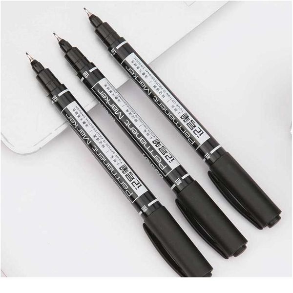 3pcs/set dual tip permanent marker waterproof marker pen fine/medium point 0.5mm-1mm pen marker black blue red ink art qylcvp
3pcs/set dual tip permanent marker waterproof marker pen fine/medium point 0.5mm-1mm pen marker black blue red ink art qylcvp